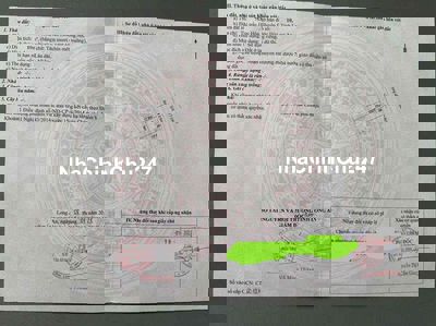 Chính chủ cần bán miếng đất thổ cư ngay Thị Trấn Đức Hòa, Long An.