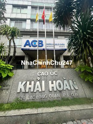 🔥CHÍNH CHỦ BÁN CĂN HỘ KHẢI HOÀN QUẬN 11 DIỆN TÍCH 123M - 3PN - 2WC