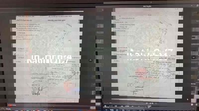 Chính Chủ Cần Bán Lô Đất Mặt Tiền Đường 27m