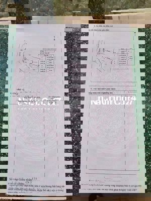 Chủ cần tiền bán nhanh đất nền đẹp 6x22 thổ cư. Giá bán 1 tỷ 250 triệu