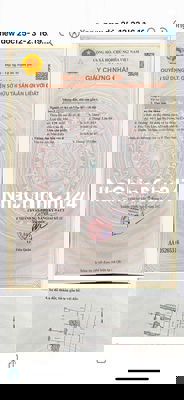 Chính chủ vừa hoàn công sổ mới cần bán gấp