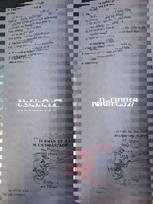 Chính chủ cần bán gấp đất thổ cư - có thương lượng