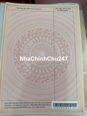 CHÍNH CHỦ CẦN BÁN LÔ ĐẤT THỔ CƯ-KHU DÂN CƯ HIỆN HỮU