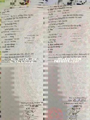 Chính Chủ gửi bán nhà Góc ngã 4 Huỳnh Thị mài - TH1