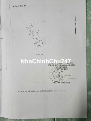 BÁN ĐẤT CHÍNH CHỦ