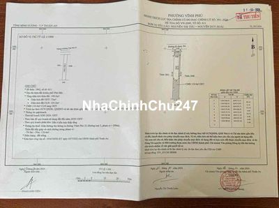 BÁN ĐẤT CHÍNH CHỦ - thổ cư toàn phần - giá 26tr/m2 . Vĩnh phú 15