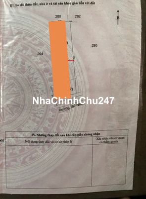 Chính chủ bán đất mặt tiền đường Nguyễn Du, An Hoà, Trảng Bàng