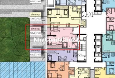 CHÍNH CHỦ CẦN NHƯỢNG LẠI CĂN 2PN TẦNG TRUNG (6-9 -RUBY PARK PHÚC LỢI