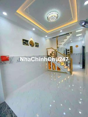 Chính chủ bán nhà lô góc HXH thông , 2 tầng mới tinh , full nội thất