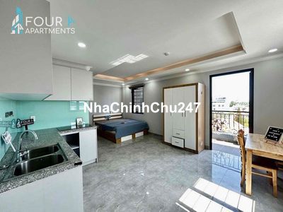 Studio Ban Công Full Nội Thất, Điện Nước Rẻ Chính Chủ
