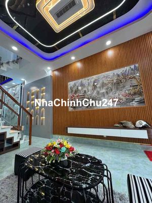 CHỦ GIẢM MẠNH NHÀ MỚI 47M2 HẺM THẲNG MỘT TRỤC NHÀ VUÔNG VỨC QUẬN 8