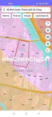Em chính chủ bán 1.300m² đất vườn. Tp Gò Công, Tiền Giang.