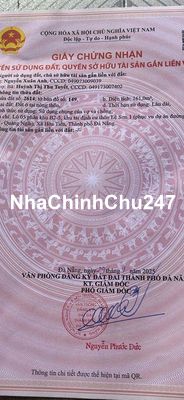 BÁN ĐẤT KHU TÁI ĐỊNH CƯ LÊ SƠN – CHÍNH CHỦ