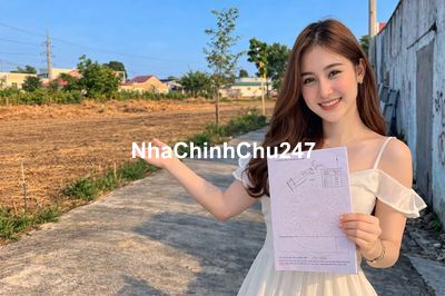 Chính chủ cần bán lô đất 165m2 trung tâm thị trấn đất đỏ