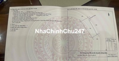 chính chủ bán đất ấp 1 long thọ 283m2 đường 7m, gần trục chính 25c