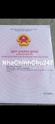 Chính chủ Bán đất thổ cư có nhà xưởng