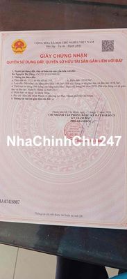 Đất mặt tiền Lê Thị Trung Chính Chủ