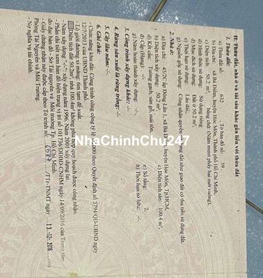 Bán nhà chính chủ gần ngã tư An Sương