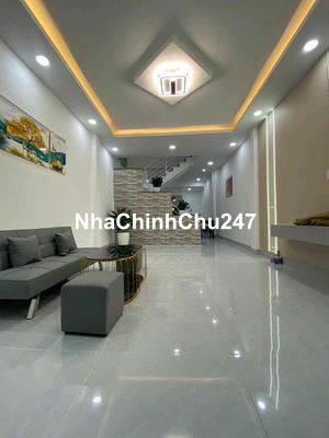 Chính chủ bán nhà mới xây ngay chợ Bình Trị Đông hẻm ô tô 4 x 18