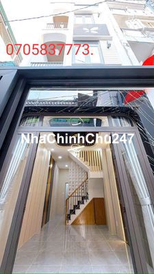 CHÍNH CHỦ BÁN NHÀ ĐẸP MỚI XÂY NỘI THẤT CAO CẤP Giá 5,2 tỷ  ( Quận 4 )