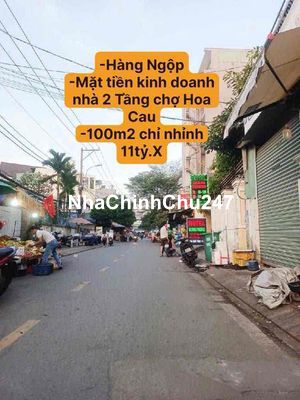 Chủ Ngộp Bank cần bán gấp nhà 2 tầng mặt tiền kinh doanh ngay chợ 147