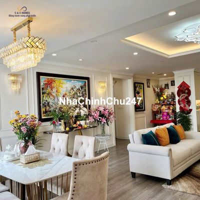 Chính chủ bán căn 4 ngủ tòa Amber 154m2, nhà đẹp full nội thất, sẵn sổ