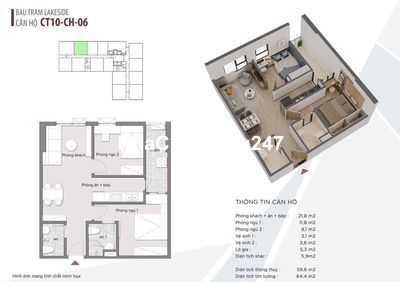 Chính chủ căn 1pn+ view Vinpearl Đà Nẵng tầng 12 nhà mới keng 100%