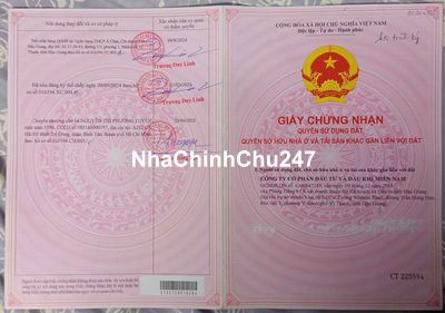 Chính chủ cần bán đất nền dự án Cát Tường
