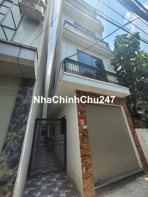 nhà chính chủ 4 tầng, ngay mặt đường Hậu Ái