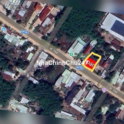 Chính chủ bán đất mặt tiền đường ĐT750 xã Trừ Văn Thố (mới), TP. HCM