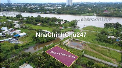 Đất ven sông Bình Mỹ 300m2 thổ cư đối diện Bình Dương - Chính chủ.