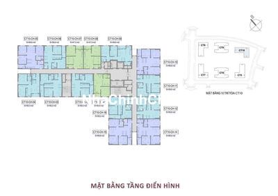 Chính chủ bán căn 2pn view hồ bơi CT10 sổ sẵn công chứng ngay