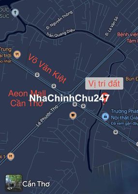 (Chính chủ) BÁN ĐẤT THỔ CƯ 100% – GẦN AEON MALL CẦN THƠ