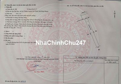 bán đất mặt tiền chính chủ