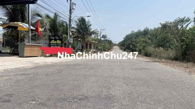 Chính chủ kẹt vốn bán luôn lô đất mặt tiền đường nhựa y hình giá rẻ