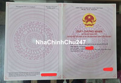 Chính chủ cần bán đất mặt tiền đường thổ cư