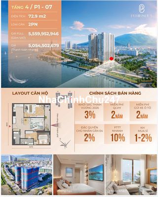 CAM KẾT GIÁ TỐT - CHÍNH CHỦ GỞI BÁN CĂN HỘ PHÁO HOA SÔNG HÀN