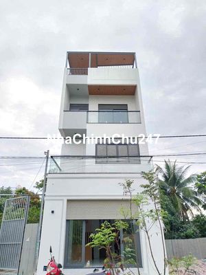 NHÀ 4 TẦNG  MỚI TINH CHỦ CHƯA Ở NGAY CHỢ LONG TRƯỜNG 5PN HẺM XE HƠI