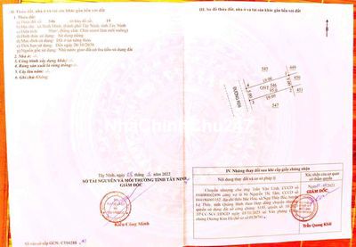 mình chính chủ cần bán lô đất thành phố tây ninh