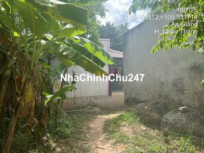 Chính chủ bán lô đất 606.4m2 full thổ tại An Hoà, Châu Thành, An Giang