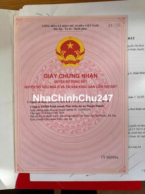 CHÍNH CHỦ CẦN BÁN 2 NỀN HIỆP PHƯỚC HARBOVIEW