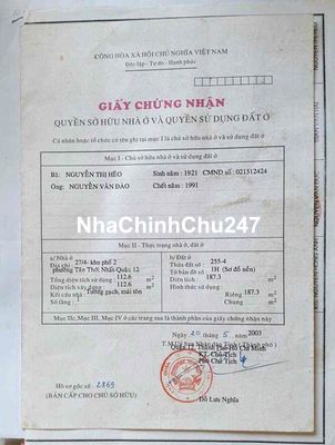 BÁN NHÀ QUẬN 12 - CHÍNH CHỦ - SỔ HỒNG RIÊNG Giá bán: 13 tỷ (Có thương
