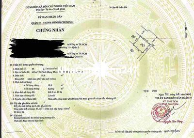 nhà quận 10 tuyến metro 2 cmt8 chính chủ bán