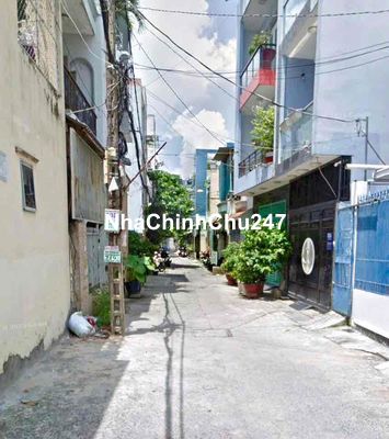 CHỦ GẤP BÁN NHÀ TRƯỜNG CHINH,  HXH Gần Mặt Đường lớn. DT: 5x12m Chỉ 6.