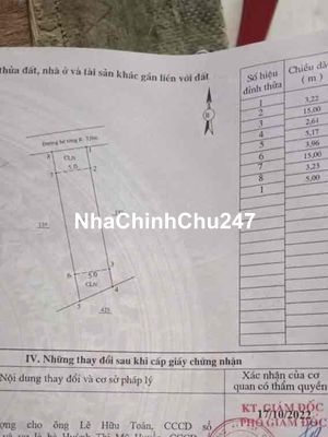 Chính chủ cần bán đất xã thăng điền thành phố đà nẵng