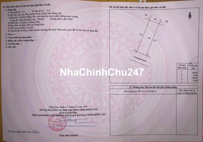 Chủ cần bán gấp lô đất Hud diện tích 120m2 giá chỉ 1,79 ti