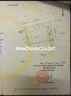 Ngộp bank chủ quyết định bán đất tặng nhà DT 134M ngang 10M dài 13,5M