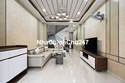 (Chính chủ) Cặp nhà xây mới 100% sát MT Quang Trung P10 - 5 Phòng ngủ