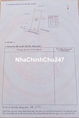 Chính chủ bán đất mặt tiền 1000m2 xã Mỹ Lệ, tỉnh Long An