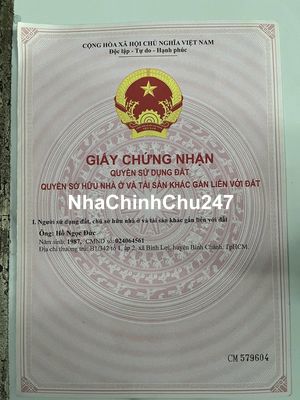 CHÍNH CHỦ - BÁN ĐẤT 1021M2  ĐƯỜNG KÊNH 8 - VƯỜN THƠM - BÌNH CHÁNH